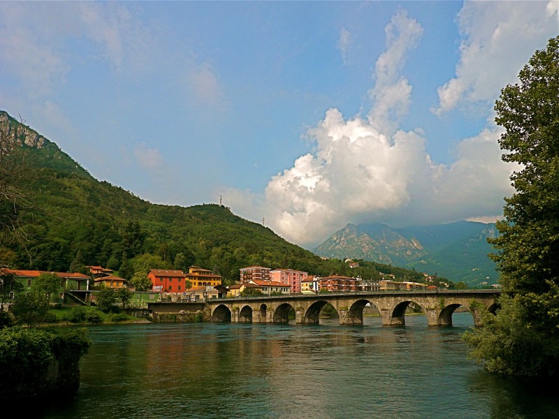 ''panorama di malgrate vista dal ponte vecchio'' - Malgrate