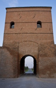 Dall’interno del Castello di Belriguardo
