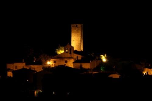 San Venanzo - Rotecastello in notturna San Venanzo - Rotecastello in notturna
