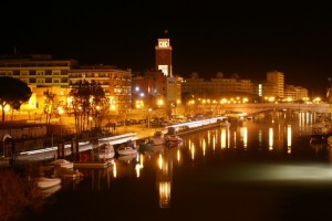 Pescara di notte
