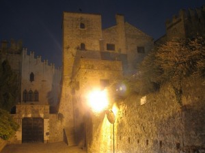 Il castello di notte