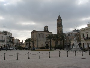 Piazza Castromediano- panoramica