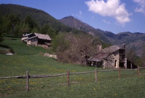 Beaulard, frazione di Oulx, Val di Susa, case Refour