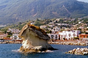 Un fungo, cresciuto benissimo…, accoglie abitanti e turisti