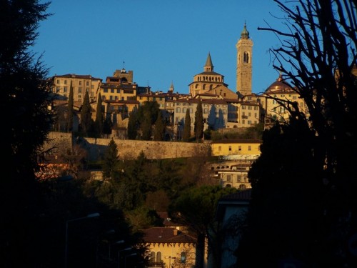 Bergamo - Città alta, tardo pomeriggio