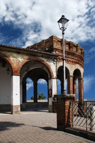 Moncalvo - Particolare del castello di Moncalvo Moncalvo - Particolare del castello di Moncalvo