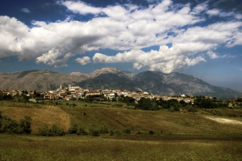 Torricella Peligna - Panorama Torricella Peligna e la Maiella