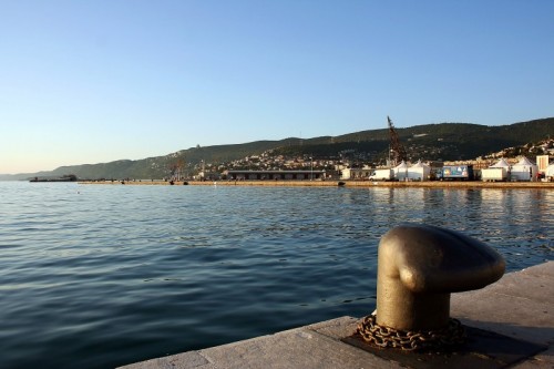 Trieste - Vista sul Golfo da piazza Unità d'italia