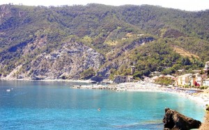 questa è……….la spiaggia di Monterosso !