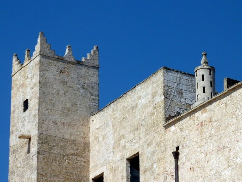 Specchia - Particolare Torre, Castello Risolo