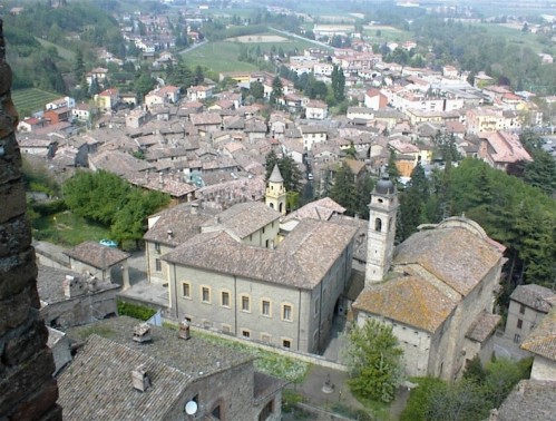 Castell'Arquato - Panorama di Castell'Arquato dalla Torre