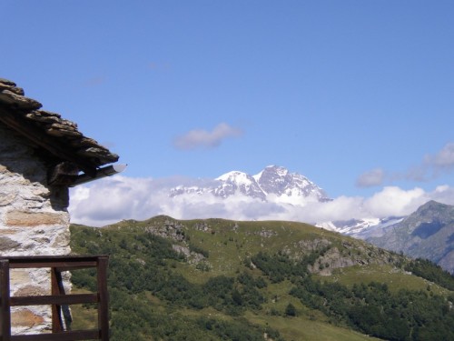 Piode - Il Monte Rosa dall'alpe Meggiana
