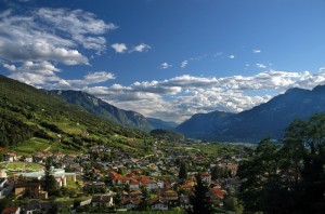 Panorama di Povo-Trento