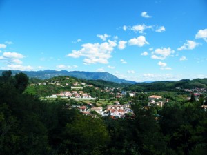 periferia di Gorizia dal Castello