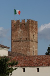 Torre merlata castello di Arquà