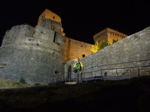 Rocca Maggiore by night