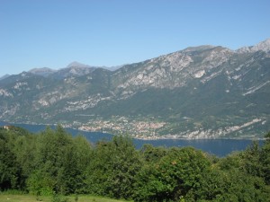 Lierna vista dal Ghisallo