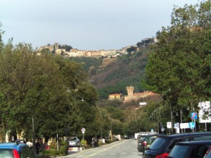 Montecatini Alto e  il Castello de La Querceta