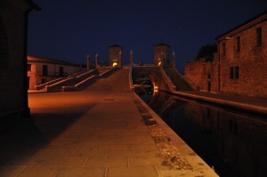 Notturno a Comacchio