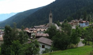 Panoramica su Ossana
