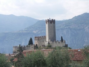 profilo del castello di Malcesine