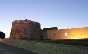 Placida sera sul castello