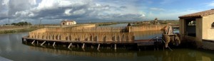 Panoramica dalla peschiera Pontis