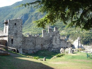 Prato nel castello di breno