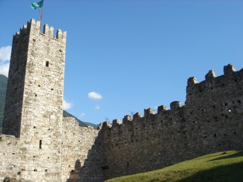 Breno - La torre del castello di breno