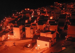 notturno su Pisticci