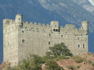 La bellezza è di rigore,per il castello di Ussel.
