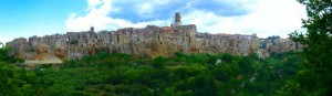 Arrivo a Pitigliano