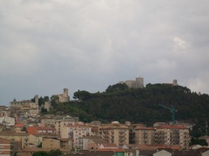 Il Castello Monforte che tiene d’occhio la città di Campobasso