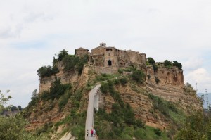 veduta di Civita di Bagnoreggio