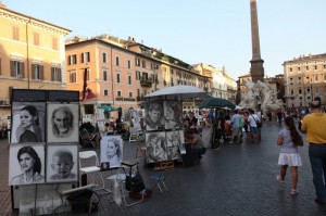 Scorcio Piazza Navona
