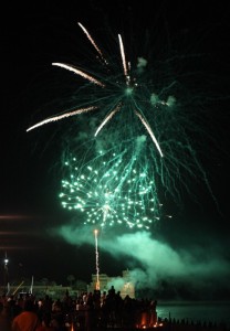 Fuochi d’artificio Castello di Santa Severa