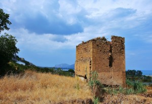 la torre sotto il santuario