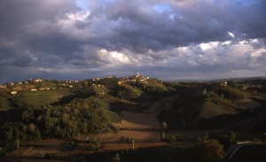 panorama di Mongardino