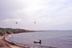 Licata, Torre di Gaffe: sole, mare è kiteboarding