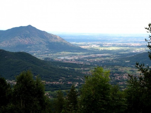 Giaveno - dal monte aquila veduta sulla pianura Giaveno - dal monte aquila veduta sulla pianura