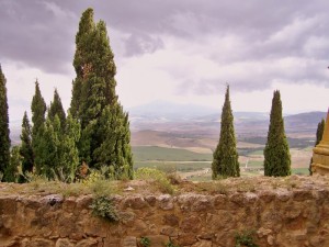 Montepulciono : Panorama dalle mura