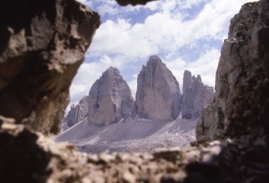 Tre cime di lavaredo da un’altra angolatura