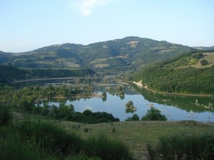 Il fiume Chiascio