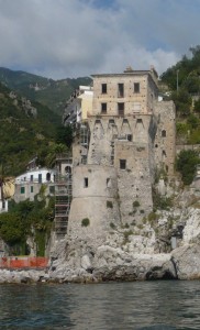 Torre Saracena vista dal mare