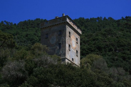 Camogli - San Fruttuoso, torre Doria