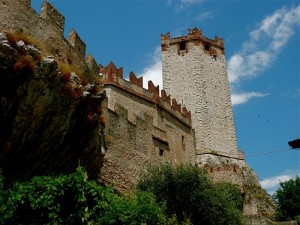castello sul lago di Garda