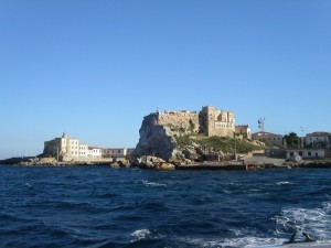 castello di Pianosa, dal mare