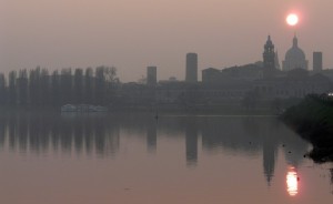 Mantova dal Lago di Mezzo