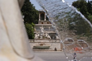 Piazza del Popolo da un insolito punto di vista