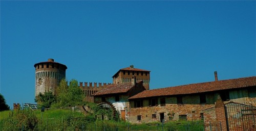 Soncino - castello con mulino Soncino - castello con mulino
